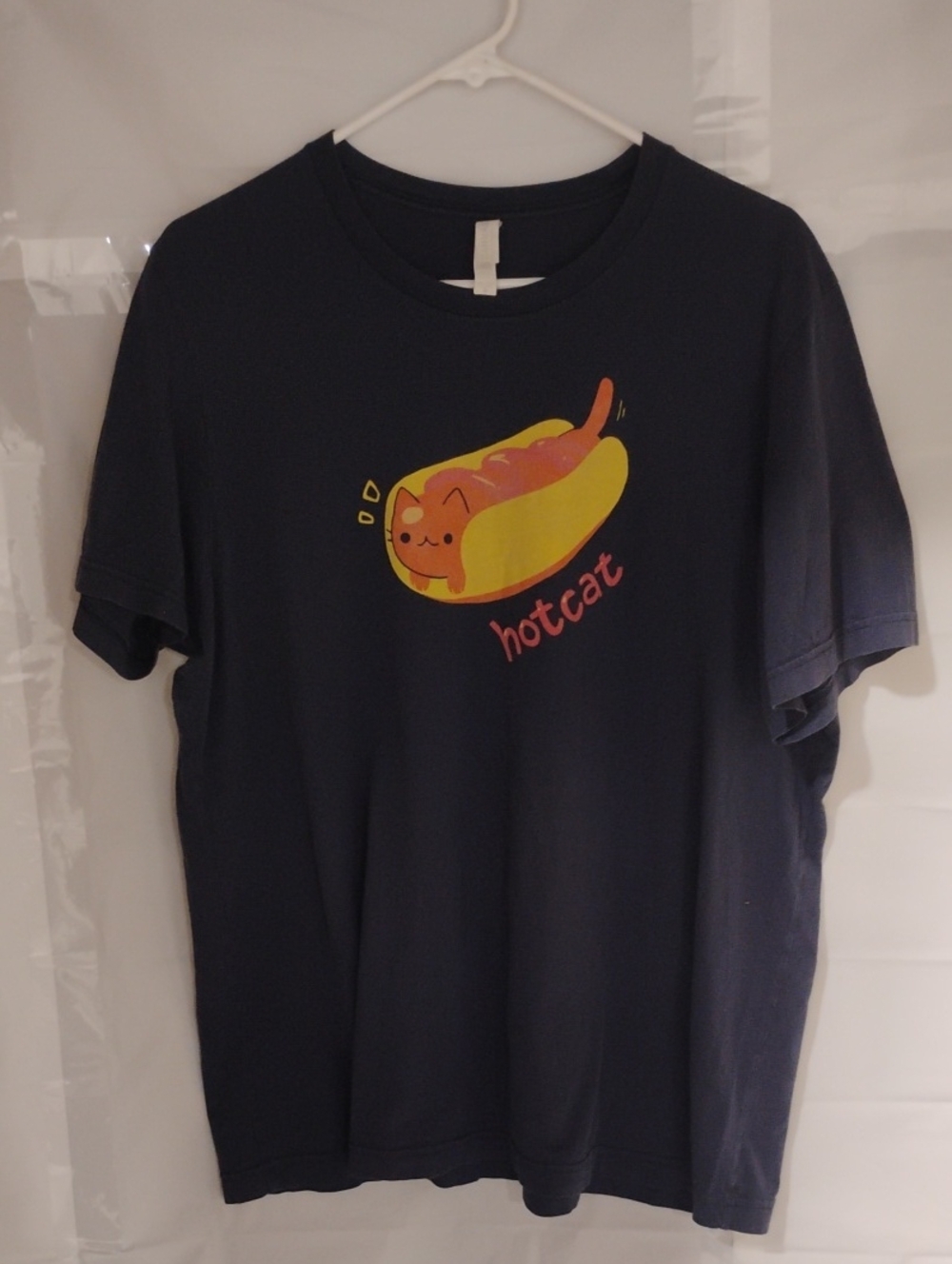 Hotcat Graphic Navy Short Sleeve Tee